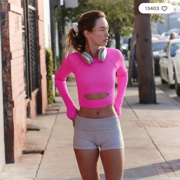 NWOT Free People Cut It Out Long-Sleeve🎧 - Picture 3 of 5